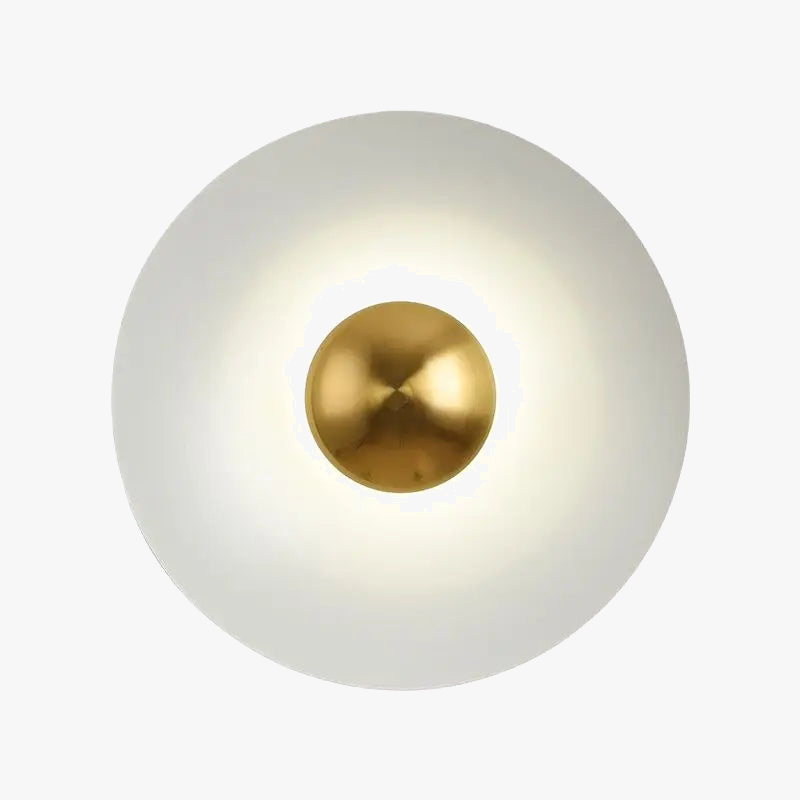 applique murale led ronde moderne pour décoration de luxe