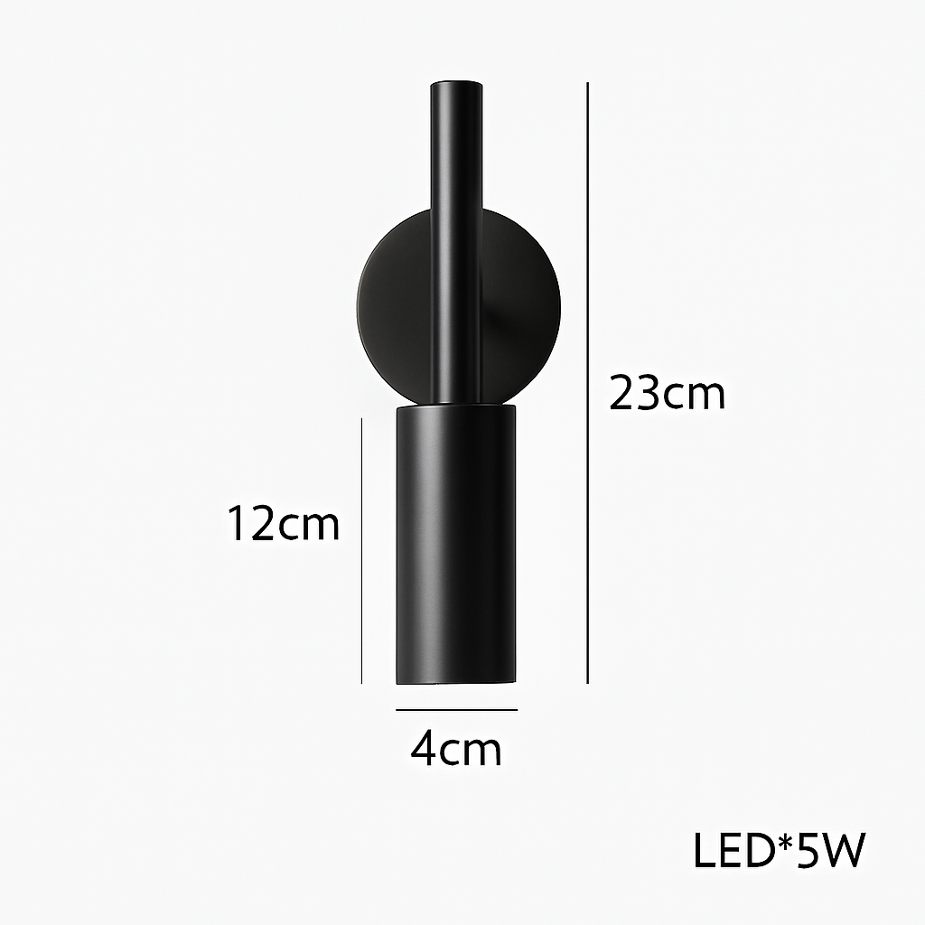 applique murale led rotative avec variateur de température pour lecture