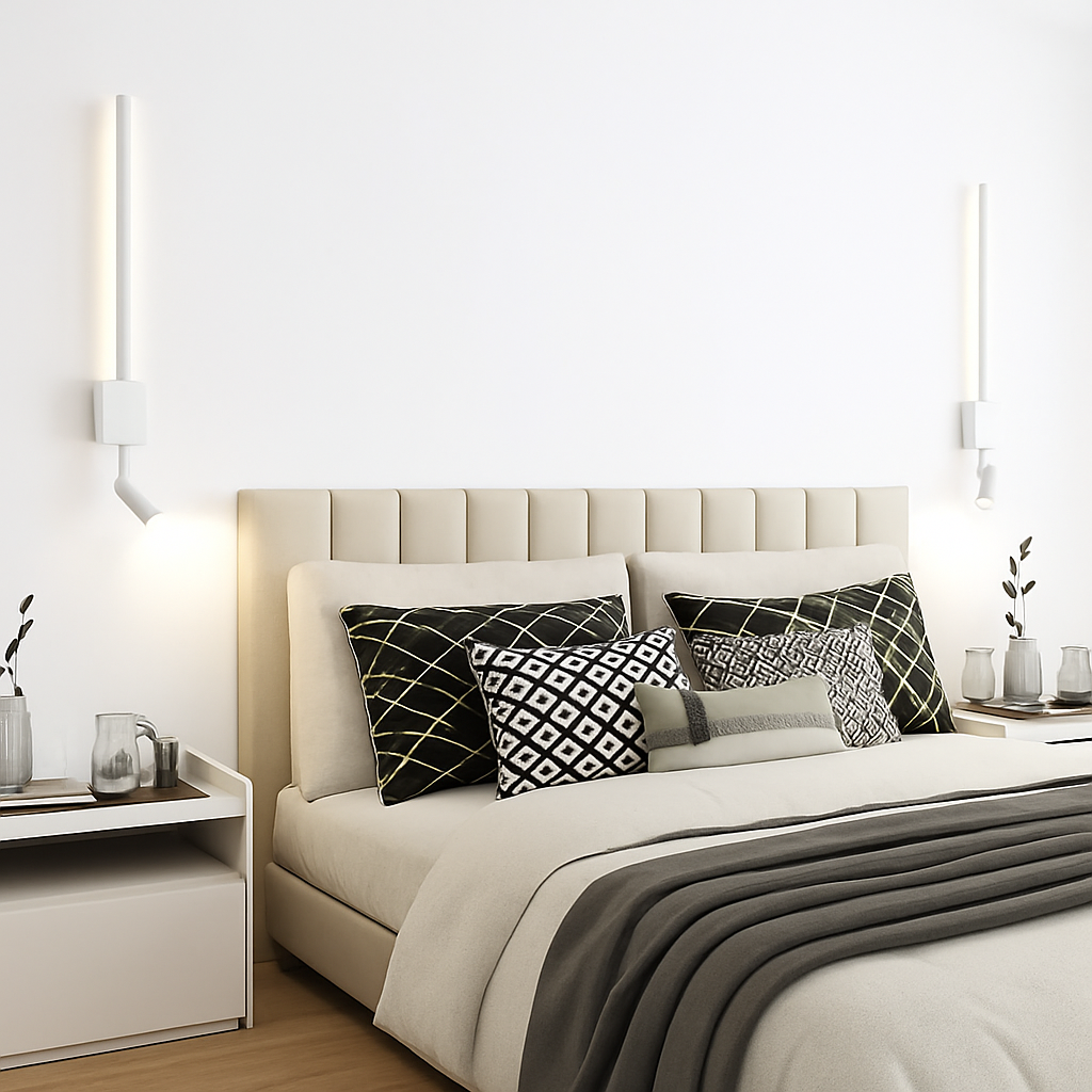 Applique murale Led rotative longue et minimaliste moderne