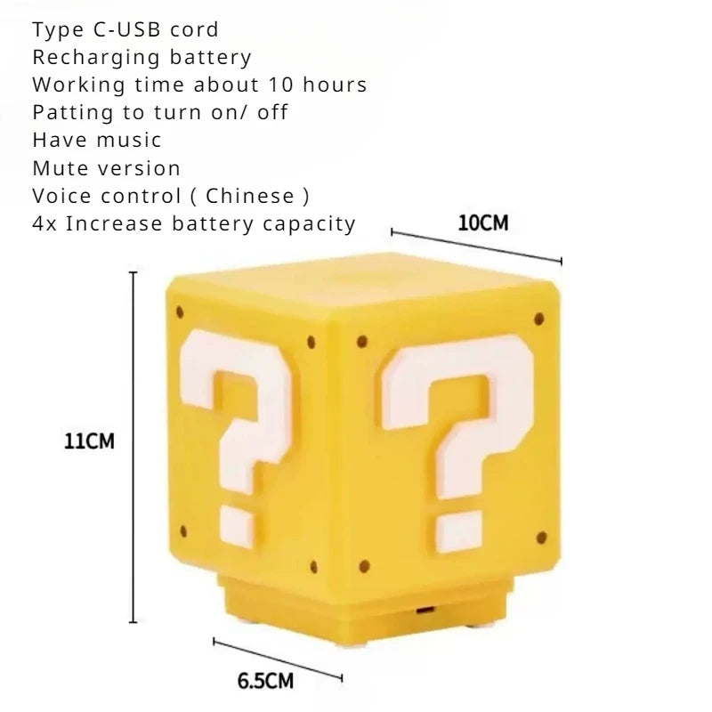 applique murale led super question mark pour décoration e-sports