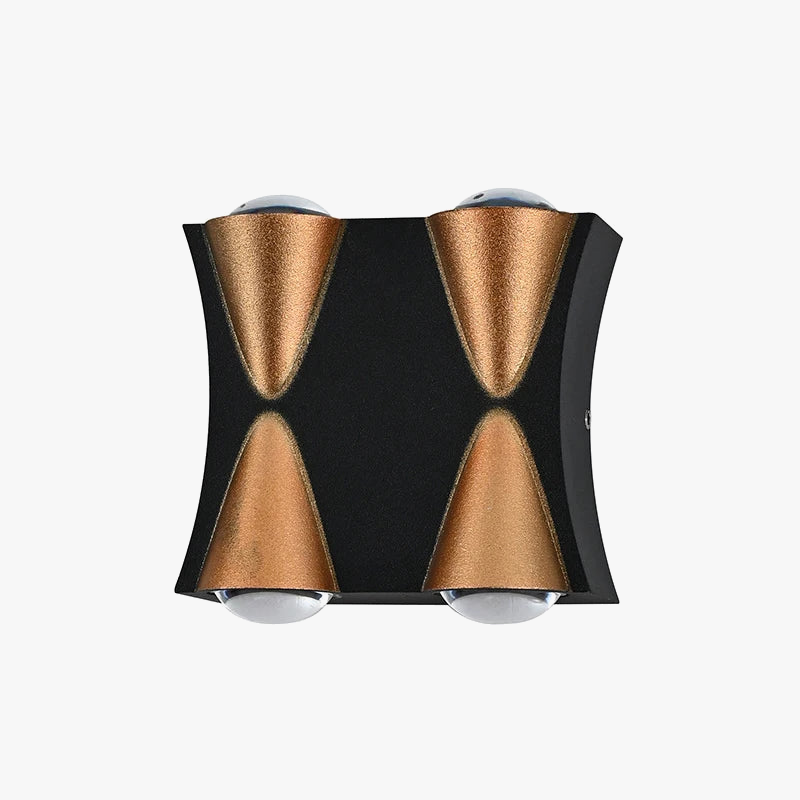 applique murale led télescopique pour décoration intérieure et extérieure