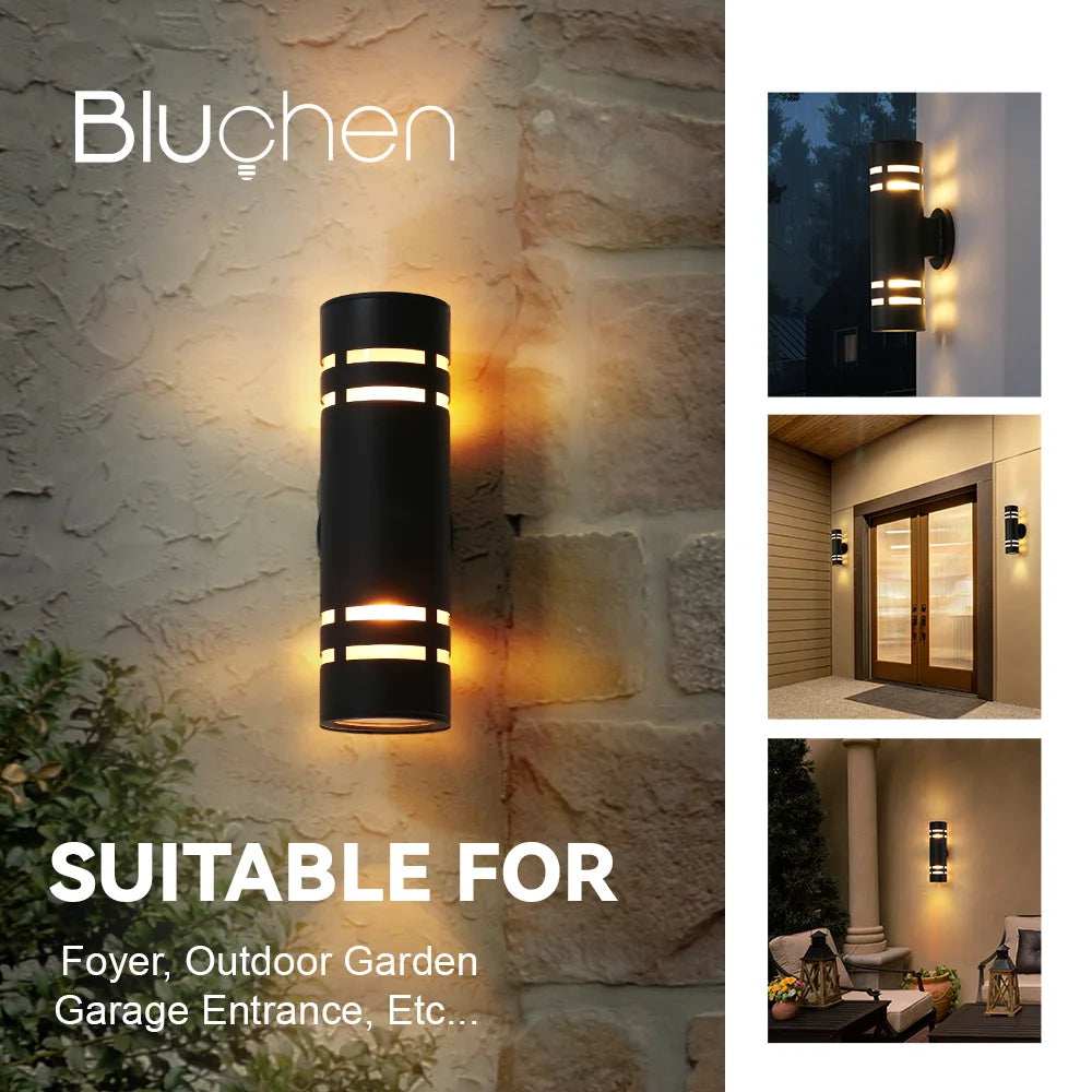 applique murale led étanche en inox pour extérieur élégant et moderne