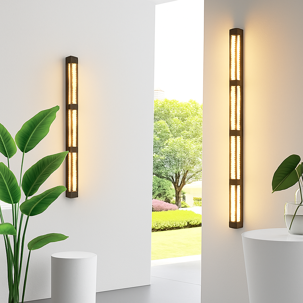 applique murale led étanche extérieure bande luxe pour villa jardin projet décoration