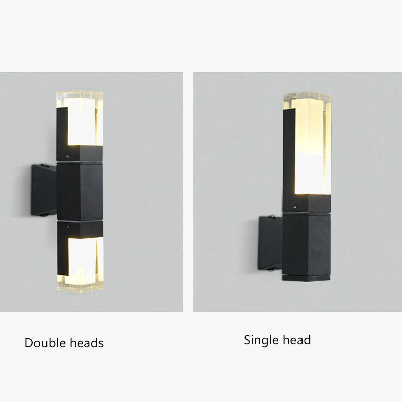 applique murale led étanche pour éclairage de jardin extérieur