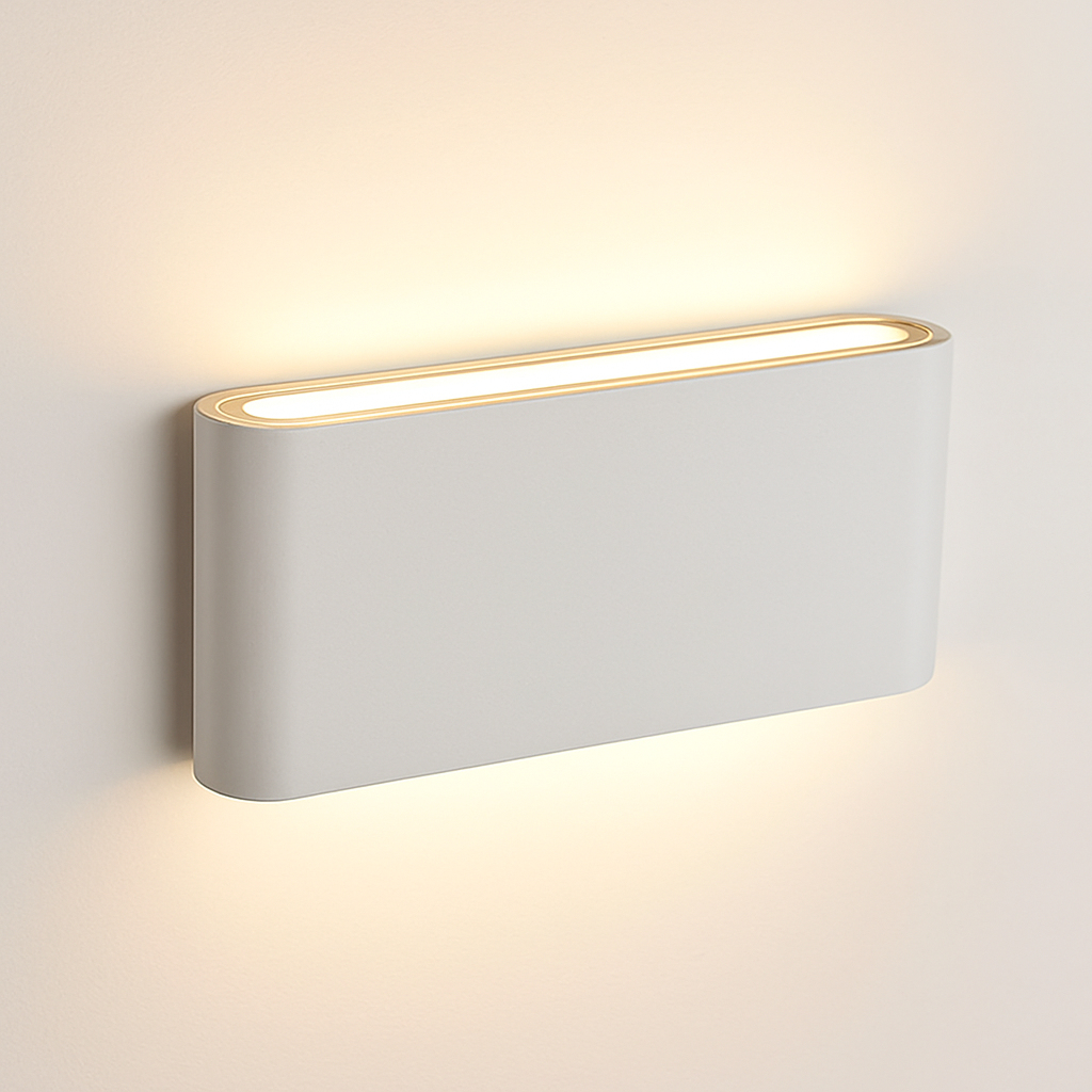 applique murale led étanche pour extérieur en aluminium