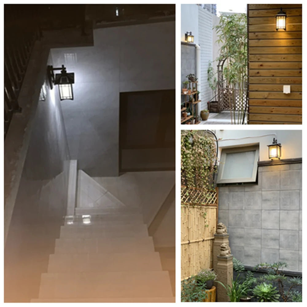 applique murale led étanche pour extérieur jardin balcon cour allée