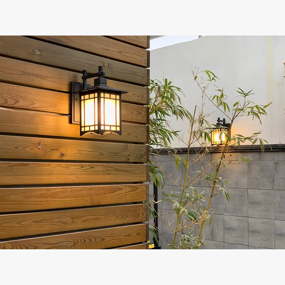 applique murale led étanche pour extérieur jardin balcon cour allée