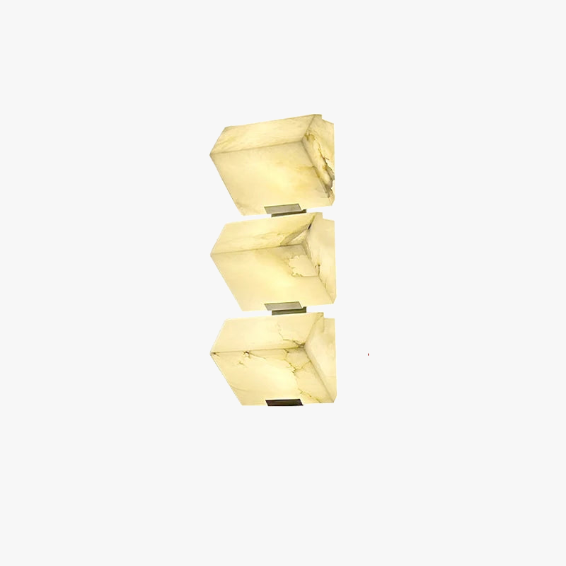 applique murale led étanche pour intérieur et extérieur géométrique