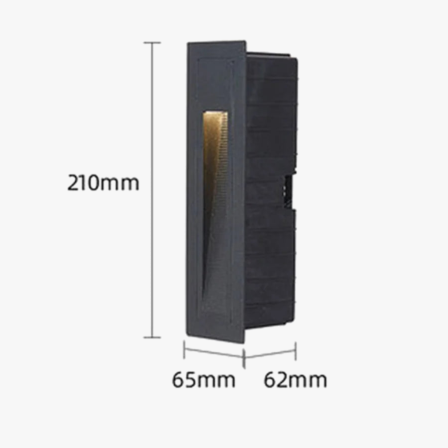 applique murale led étanche pour jardin et escaliers