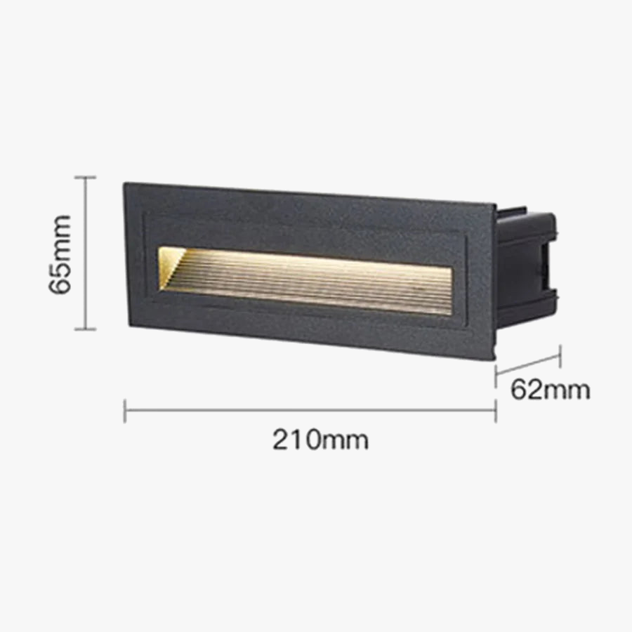 applique murale led étanche pour jardin et escaliers