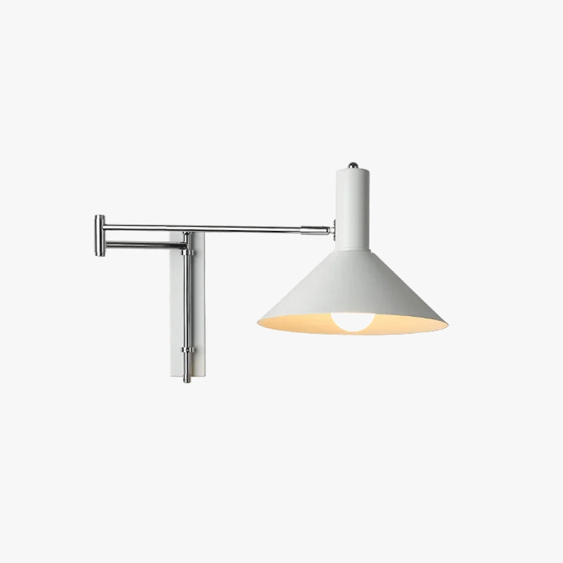 applique murale led vintage rotative pliante pour hôtel
