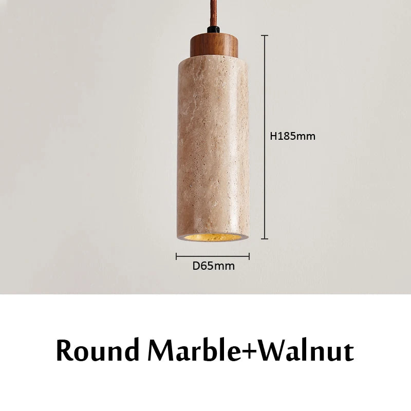 applique murale led wabi-sabi en pierre naturelle