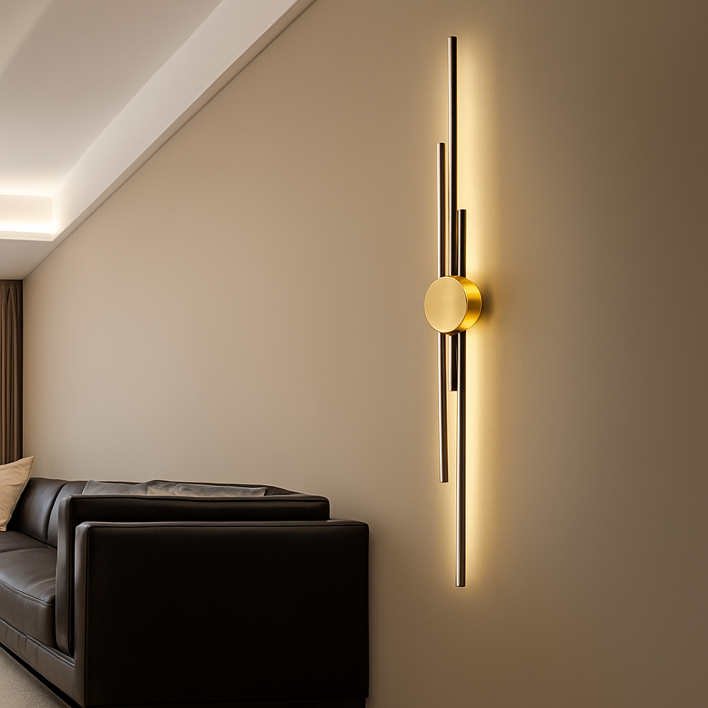 Applique murale longue LED moderne