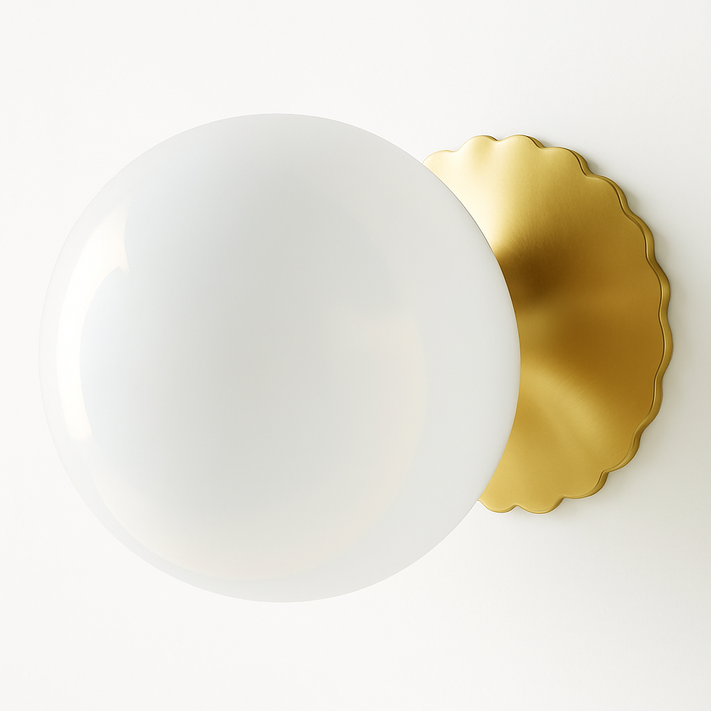applique murale luxe design américain en verre moderne décoratif