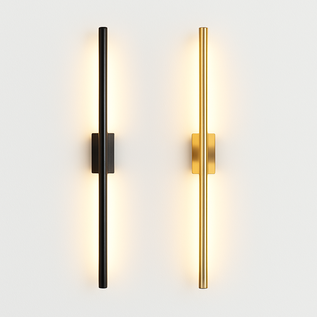applique murale minimalistes led longue bande pour hôtel