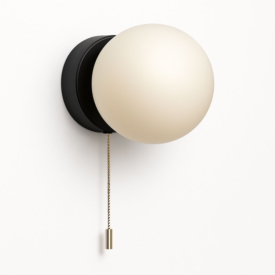 applique murale moderne boule avec interrupteur décoratif intérieur