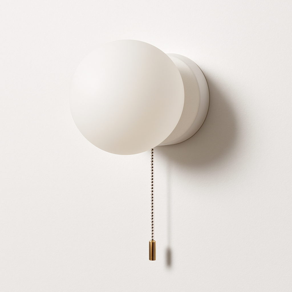 applique murale moderne boule avec interrupteur décoratif intérieur