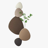 applique murale moderne décorative avec motif plante verte
