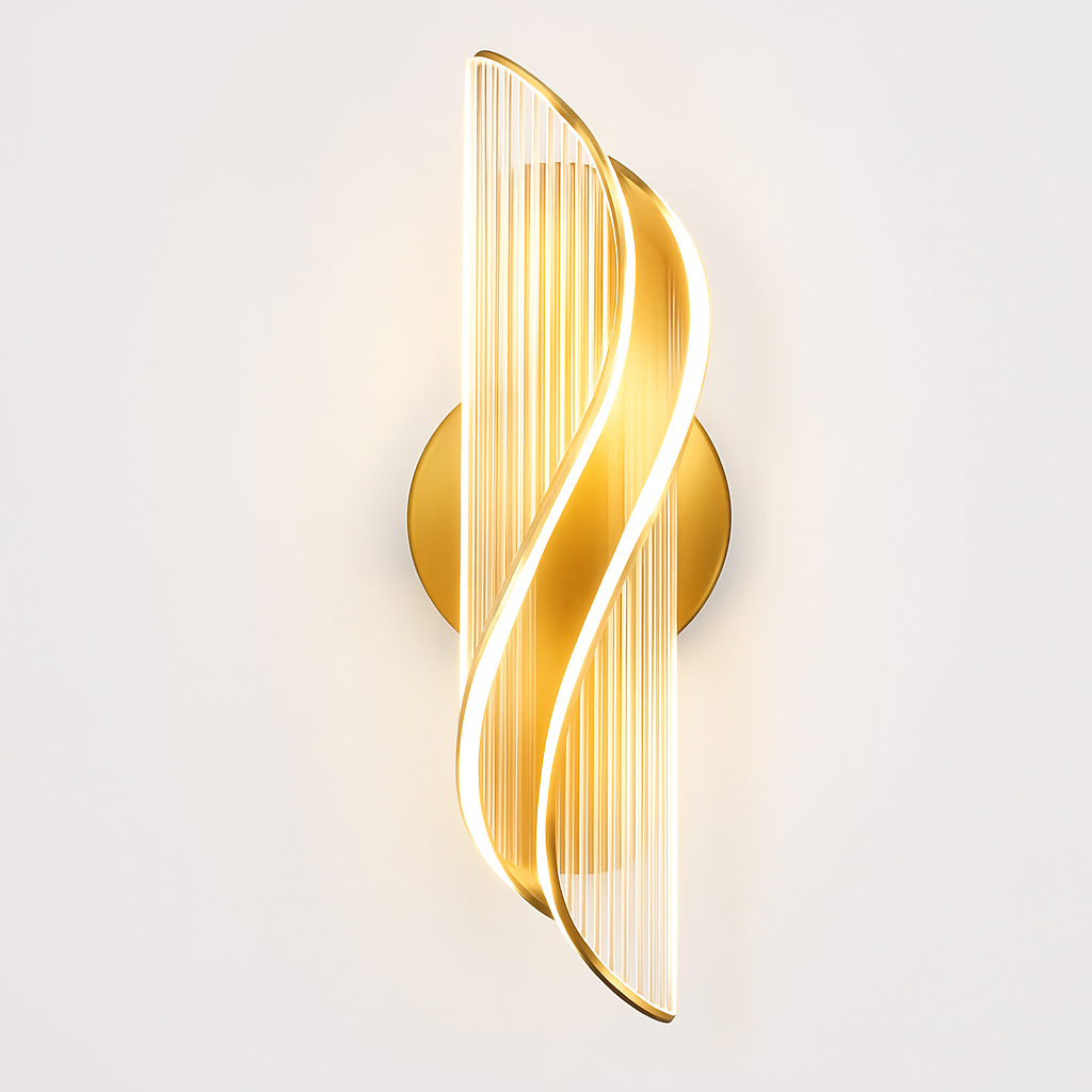 applique murale moderne en acrylique design nordique led décorative