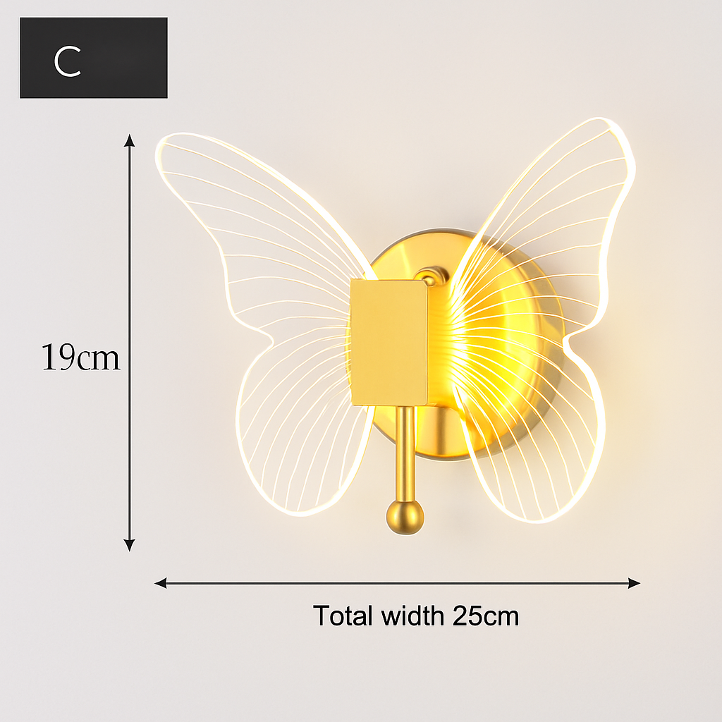 applique murale moderne en acrylique design nordique led décorative