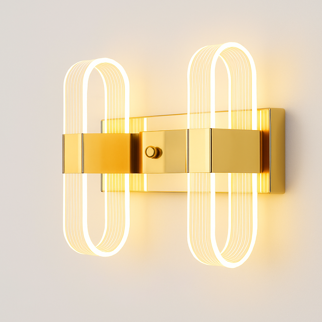 applique murale moderne en acrylique design nordique led décorative