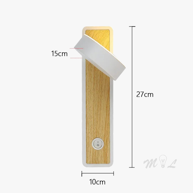 applique murale moderne en aluminium pour décoration intérieure