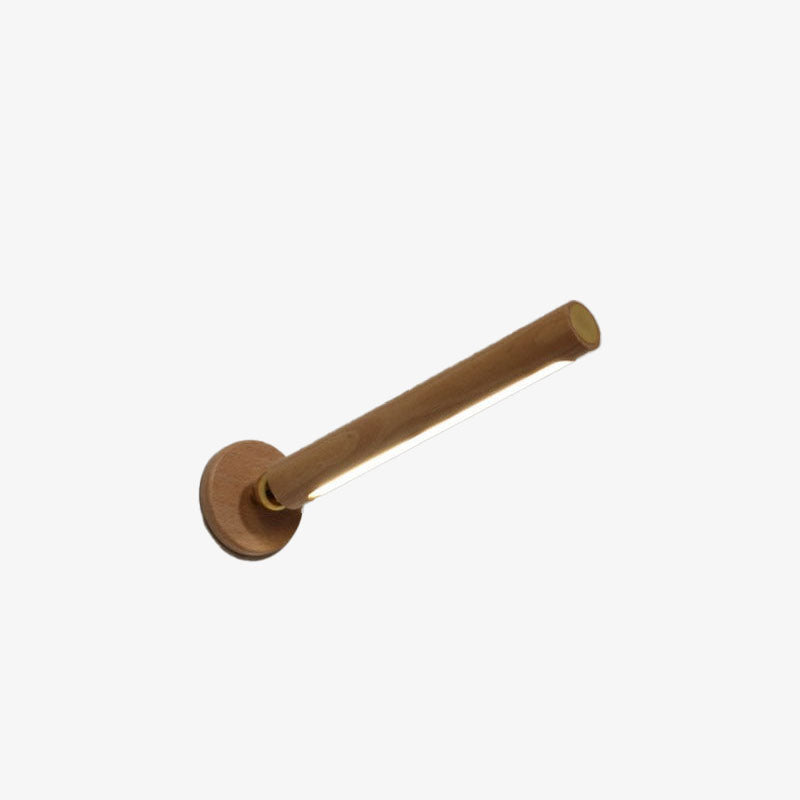 Applique murale moderne en bois rotatif 360° Unix