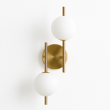 applique murale moderne en boule de verre design créatif et élégant