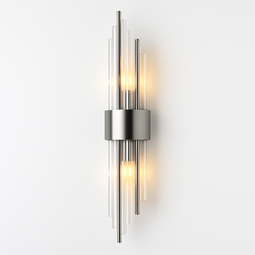applique murale moderne en cristal éclairage intérieur décoratif design luxe