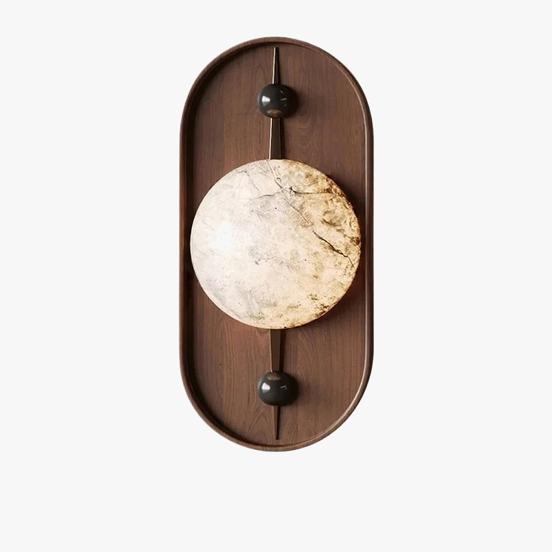 applique murale moderne en marbre de luxe pour intérieur lumineux