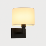 applique murale moderne en tissu avec led américaine européenne
