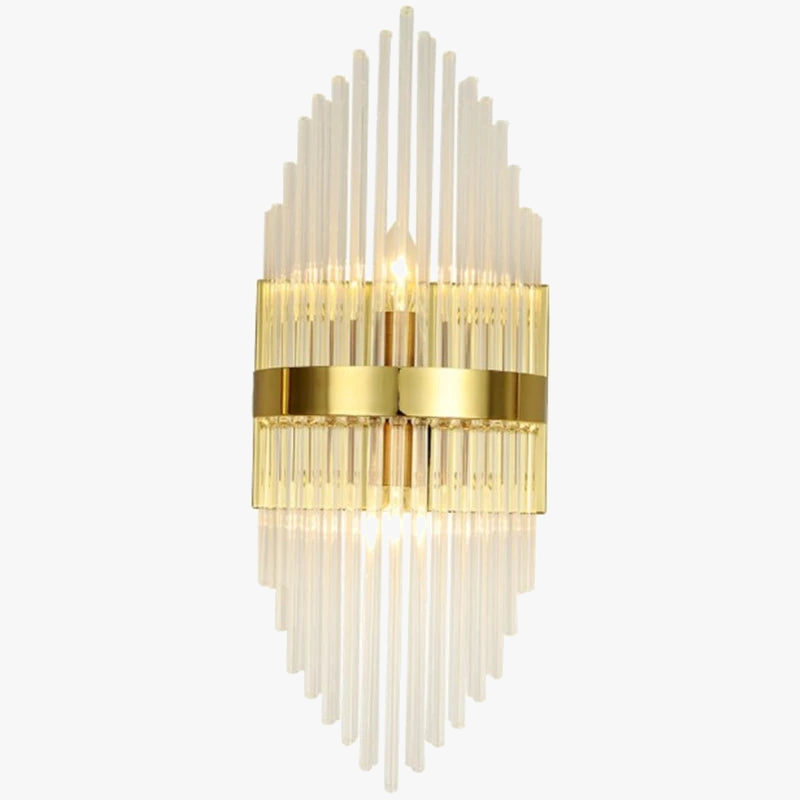 applique murale moderne led en cristal design élégant pour intérieur