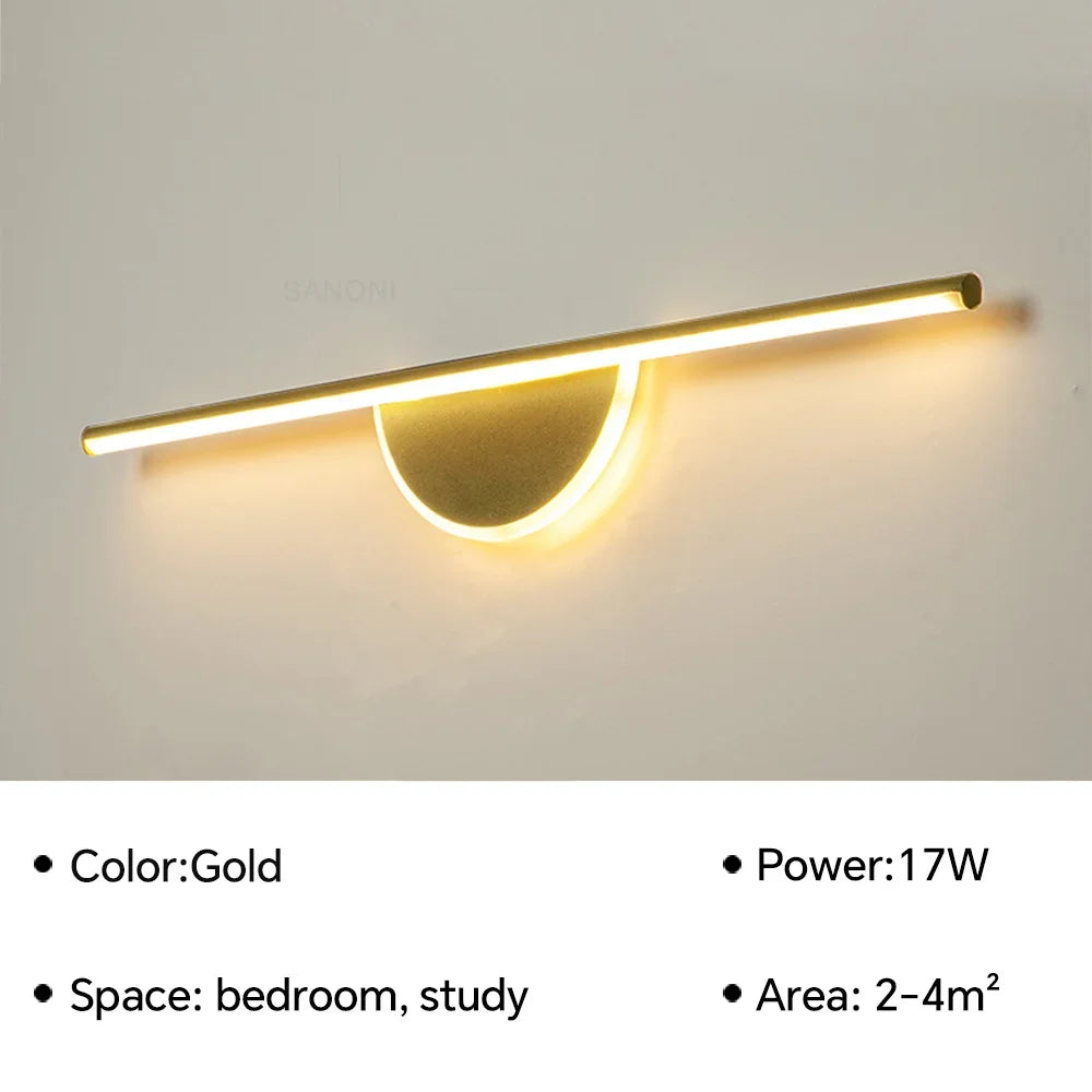 applique murale moderne à led pour décoration intérieure