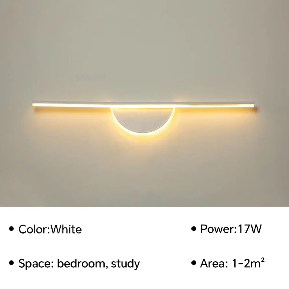applique murale moderne à led pour décoration intérieure