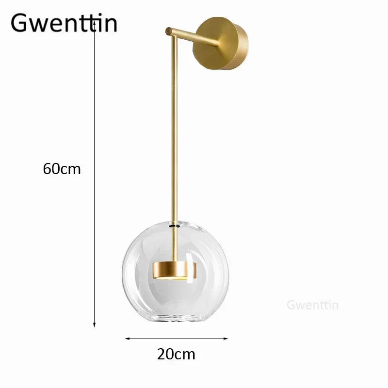 applique murale moderne à led pour décoration intérieure élégante