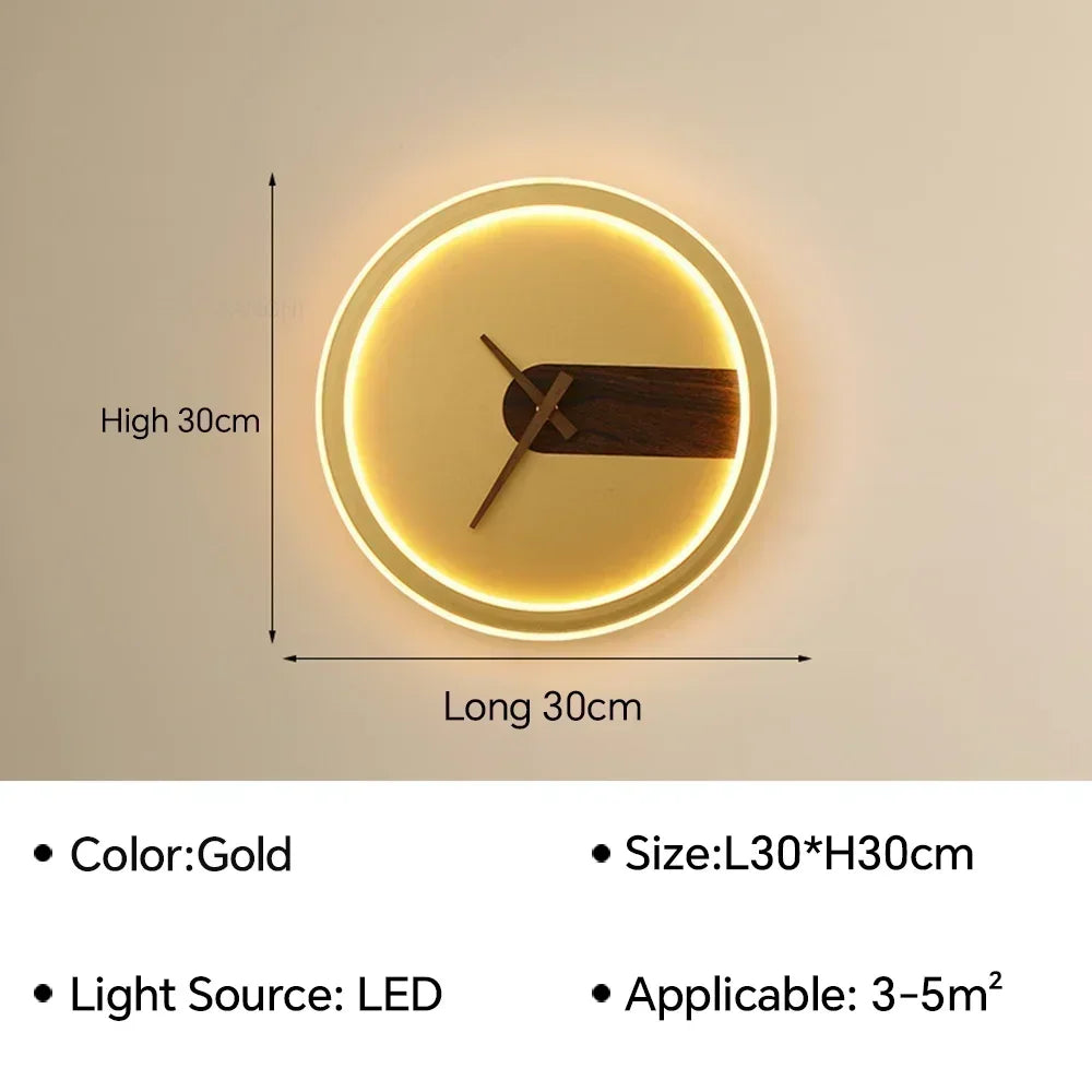 applique murale moderne à led pour décoration intérieure élégante
