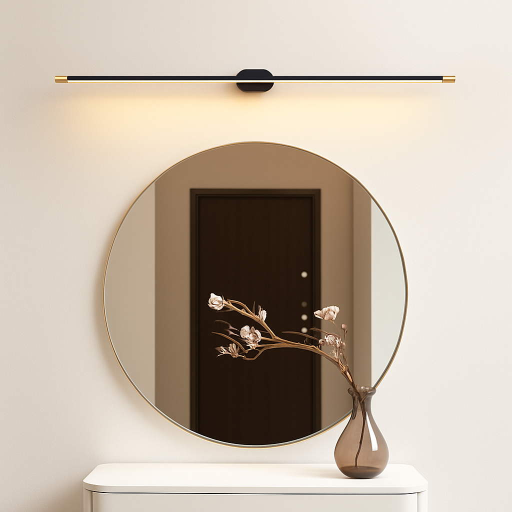 Applique murale moderne LED pour grand miroir Aleena