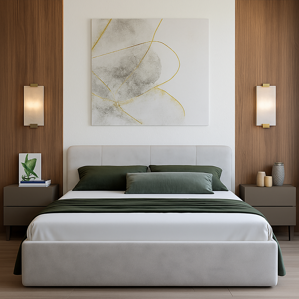 Applique murale moderne LED rectangulaire en marbre Zinerva
