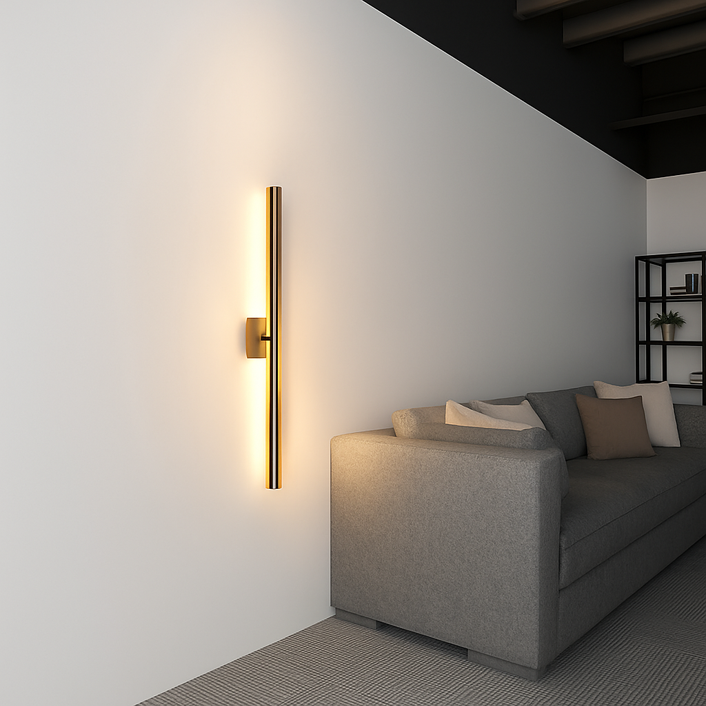 Applique murale moderne LED simple en forme de tube Marnie