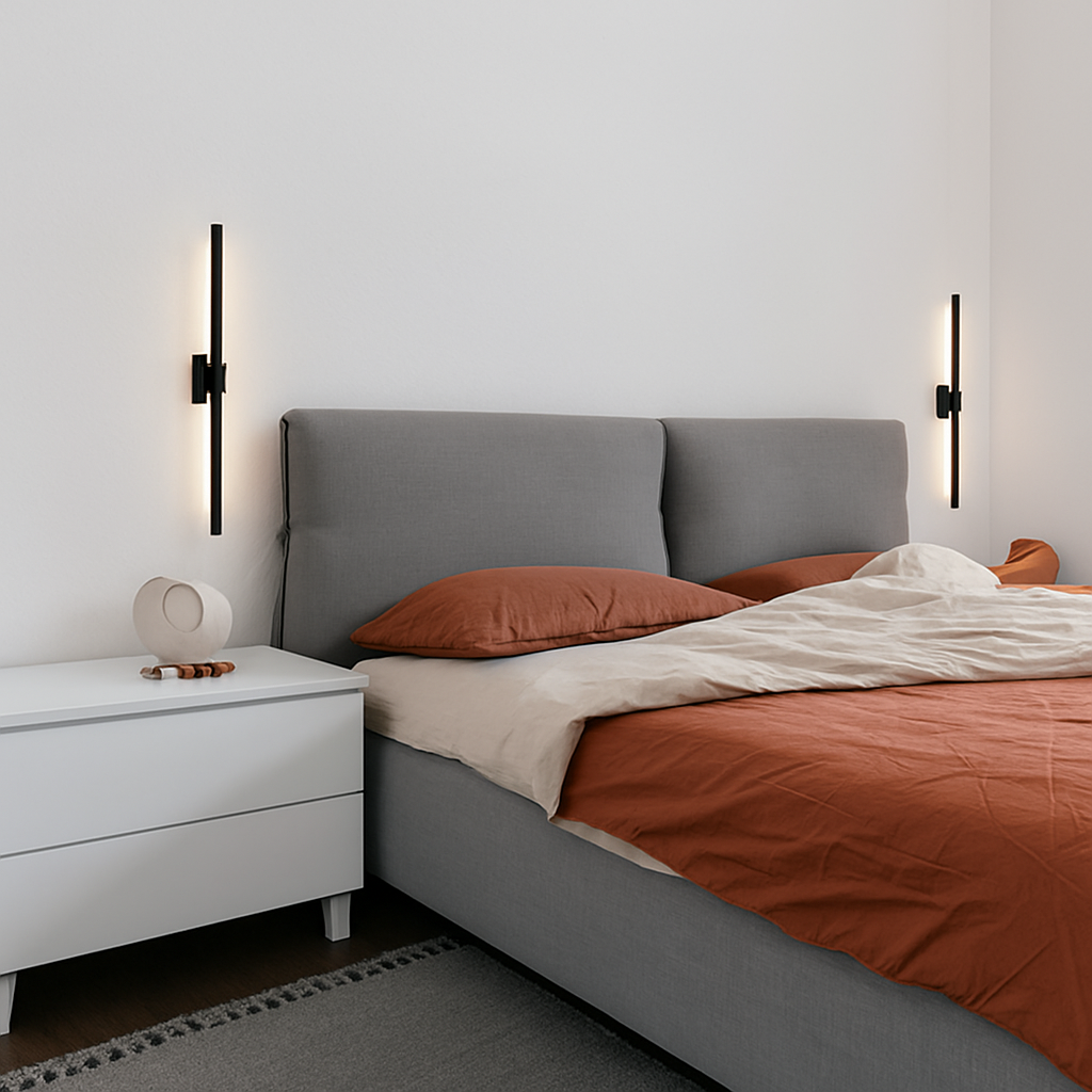 Applique murale moderne LED simple en forme de tube Marnie