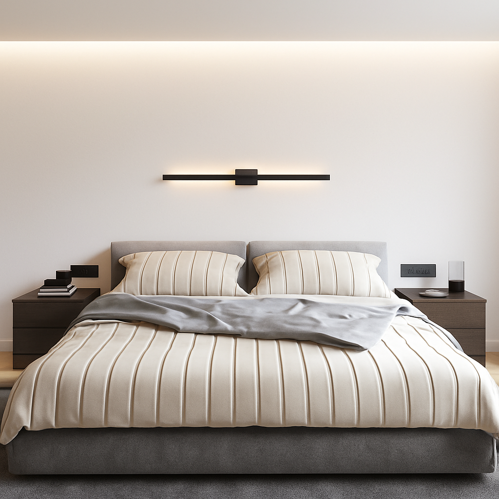 Applique murale moderne LED simple en forme de tube Marnie