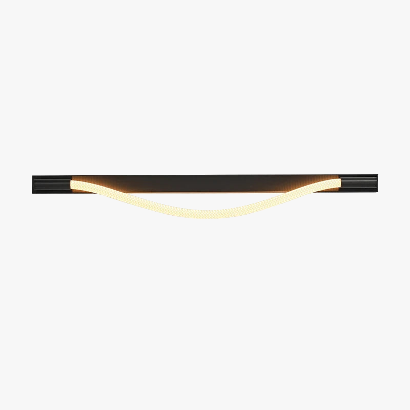 applique murale moderne minimaliste en acier inoxydable design élégant