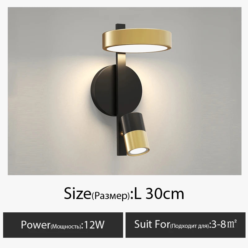 applique murale moderne minimaliste pour éclairage intérieur élégant