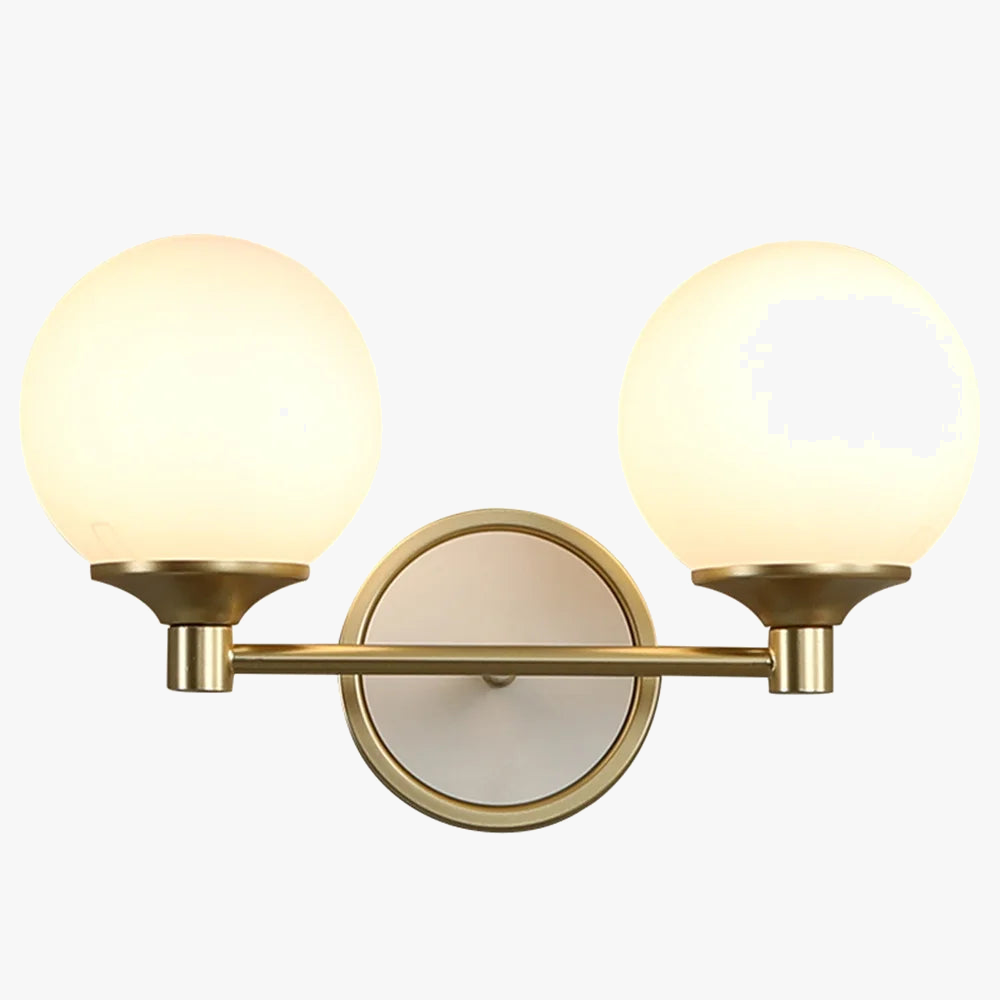 applique murale moderne nordique double tête led décoration maison
