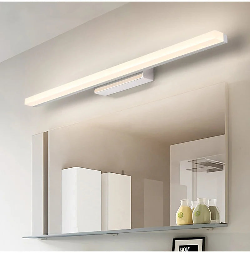 applique murale moderne étanche pour miroir lumineux décoratif