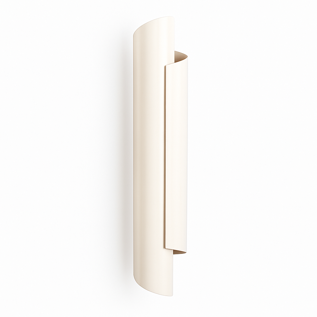 applique murale moderne tube rond pour intérieur élégant