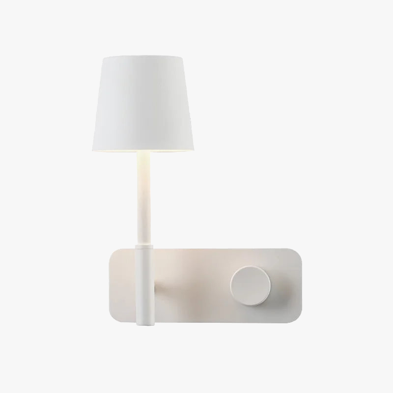 applique murale nordique avec interrupteur et usb