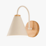 Applique murale nordique bois macaron