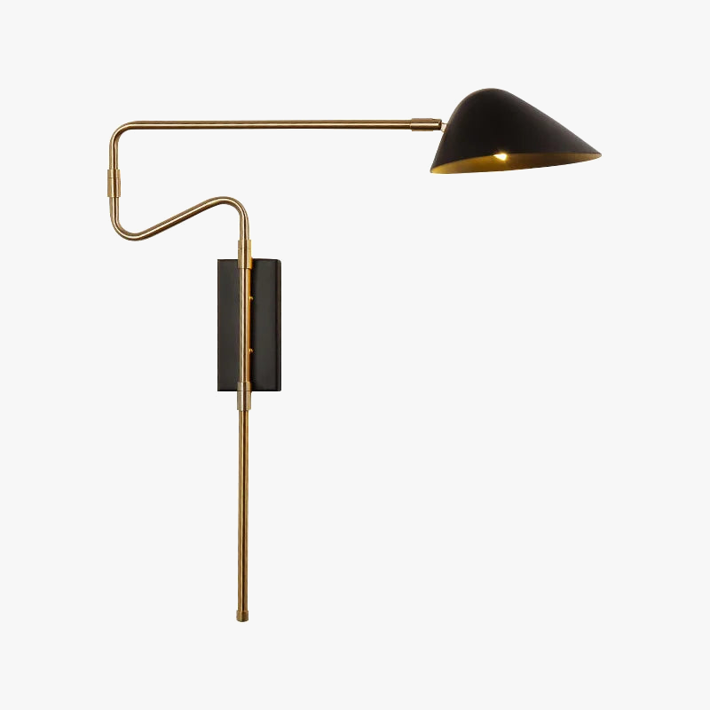 applique murale nordique à bras basculant et lampe LED créative