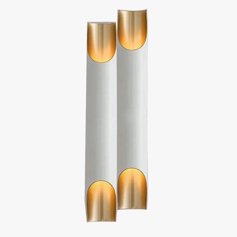 applique murale nordique en aluminium avec éclairage led moderne